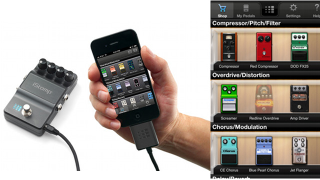 Illustration for article titled DigiTech's iPhone Guitar Pedal Lets You Shred Without Your Phone